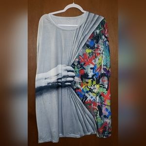 Exposing the Fun Side Men's T-shirt, 5X